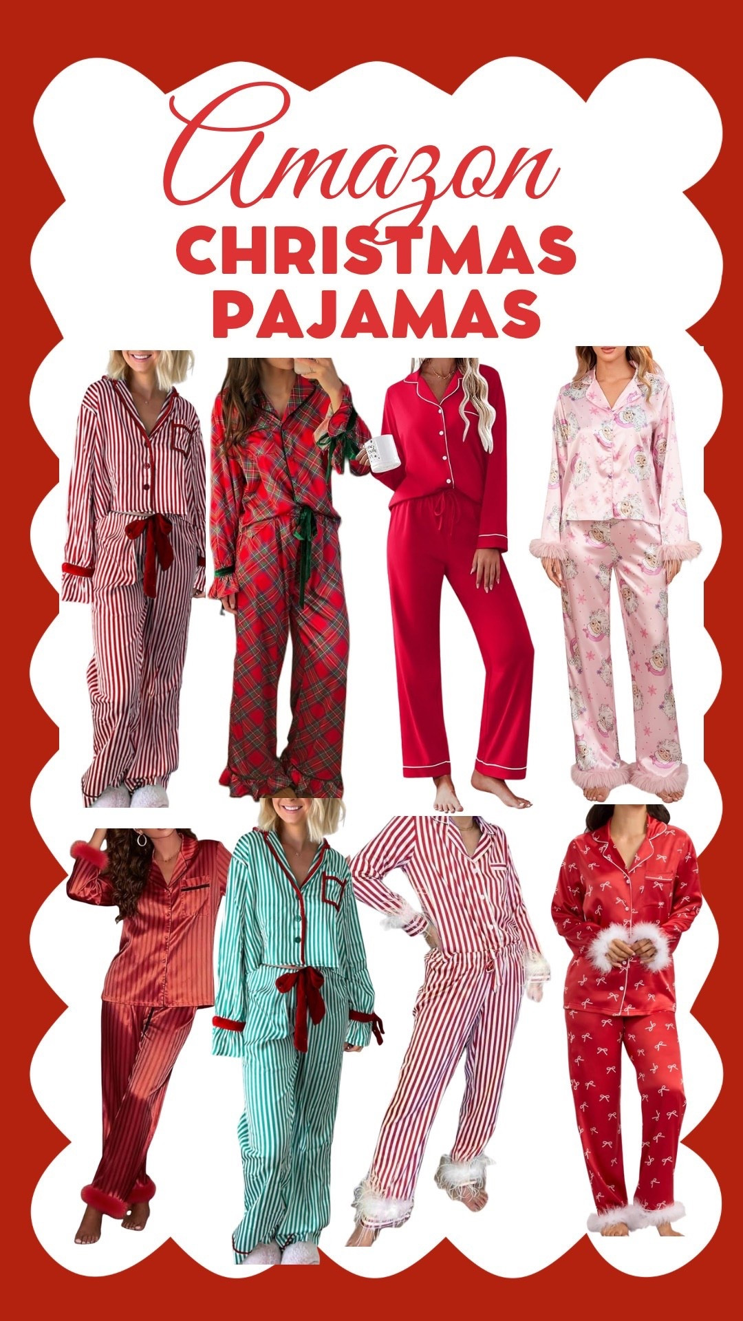 Amazon Christmas pajamas!! 

#LTKGiftGuide #LTKHoliday #LTKmomlife
