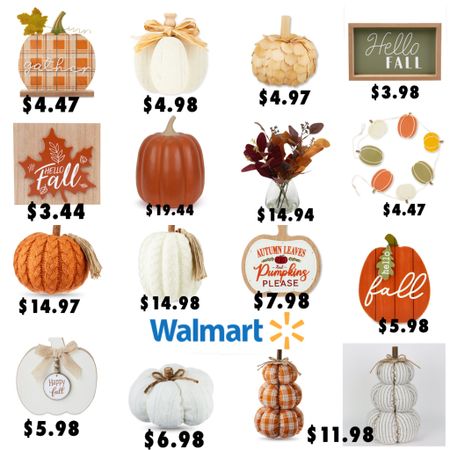 NEW WALMART FALL DECOR 2023!!

#LTKSeasonal #LTKsalealert #LTKHoliday