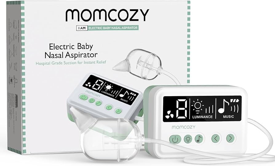 Momcozy Nasal Aspirator for Baby, [Hospital Grade] 70kPa Electric Nose Aspirator for Toddler, Bab... | Amazon (US)