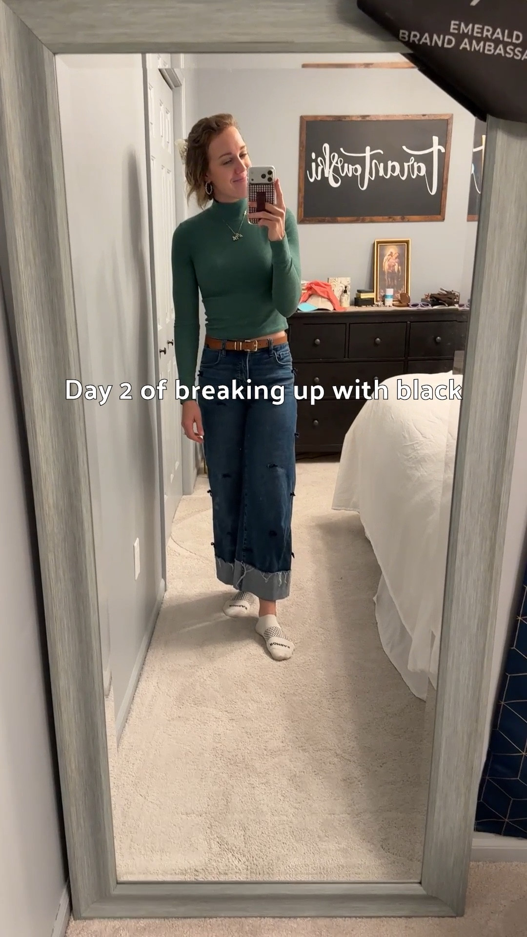 Day 2 of breaking up with black.
If you’ve gotten a color analysis like me you know that certain people do better with chocolate brown than black as a neutral. So as a little challenge to myself I’m stepping into more of my color era! Linked as much as I could plus some similar items I love!

#LTKstorytime #LTKdayinmylife #LTKmomlife