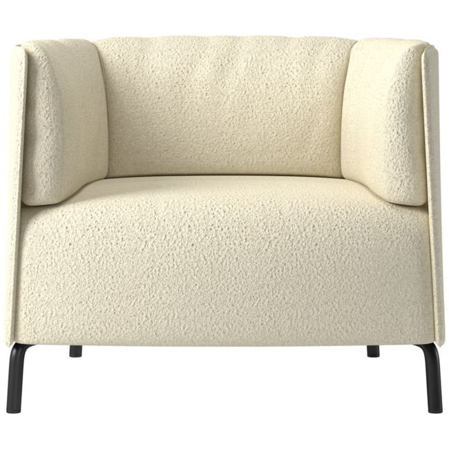 Clarendon Chair Bloce Cream | CB2