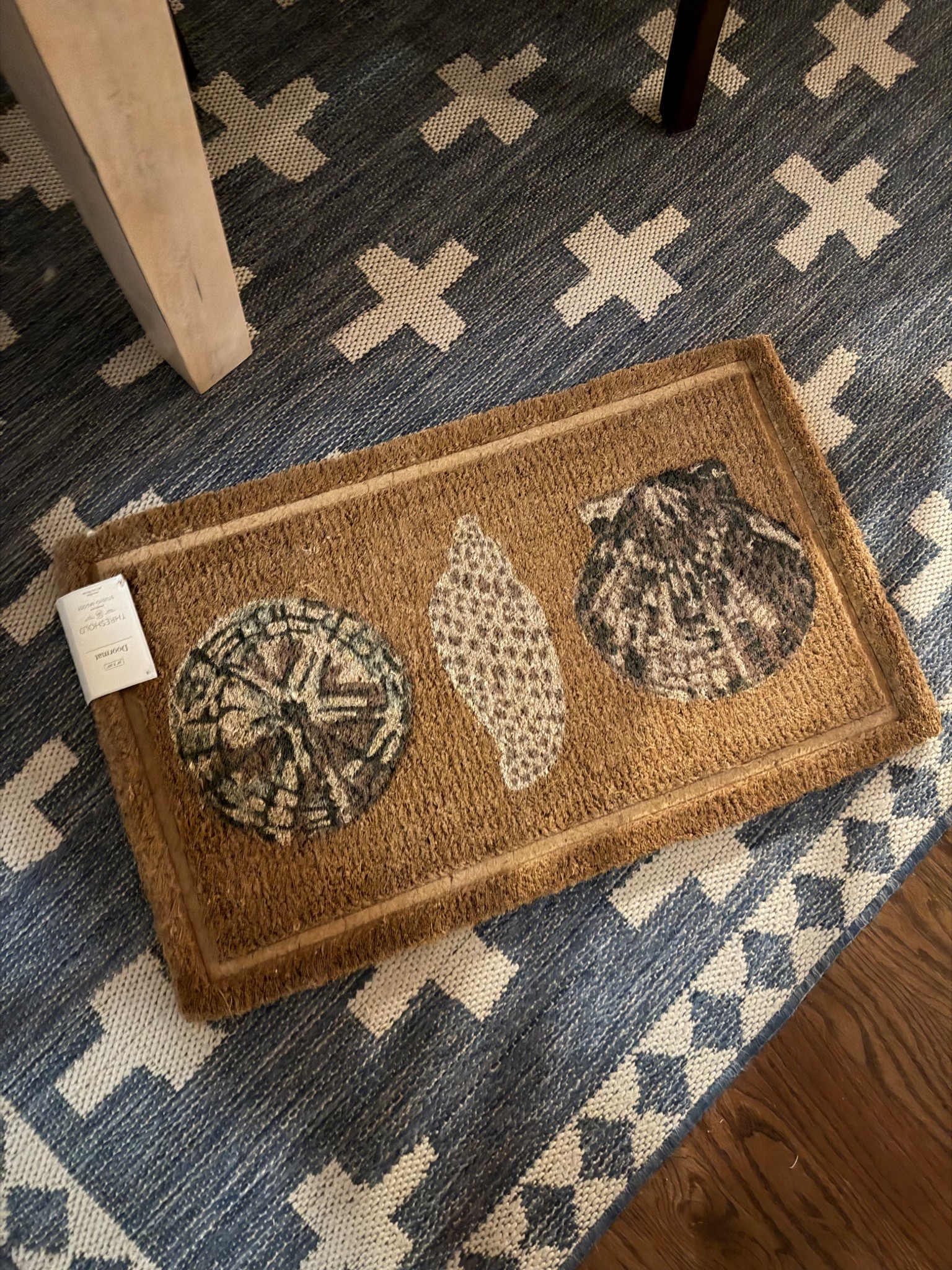 Home run on the affordable coastal door mat for spring!!!

#LTKSeasonal #LTKHome #LTKOver40