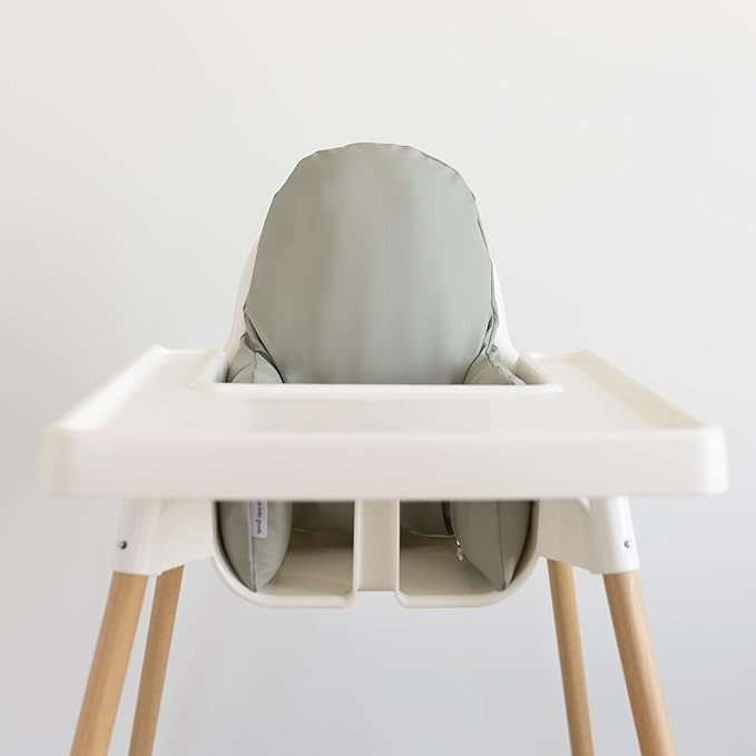 Yeah Baby Goods WIPEABLE Vegan Leather Cushion Cover Compatible for The IKEA ANTILOP Highchair (S... | Amazon (US)