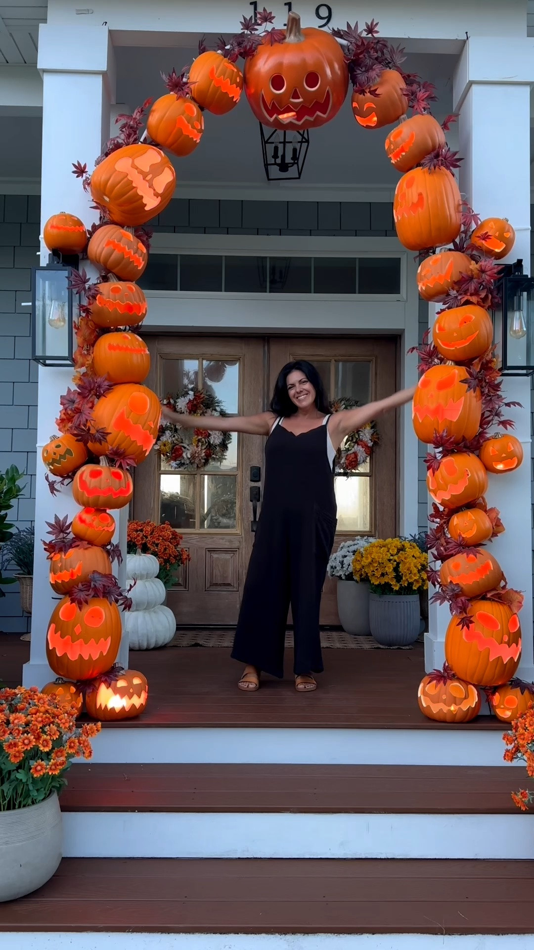 pumpkin porch!