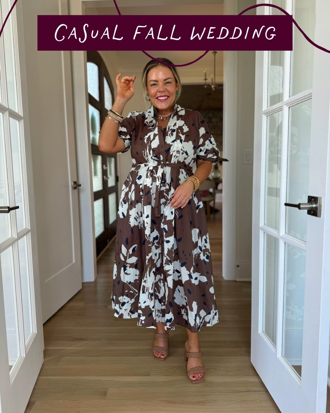What a beautiful dress for fall! 🤎✨🍂

#LTKootd #LTKgrwm #LTKSeasonal