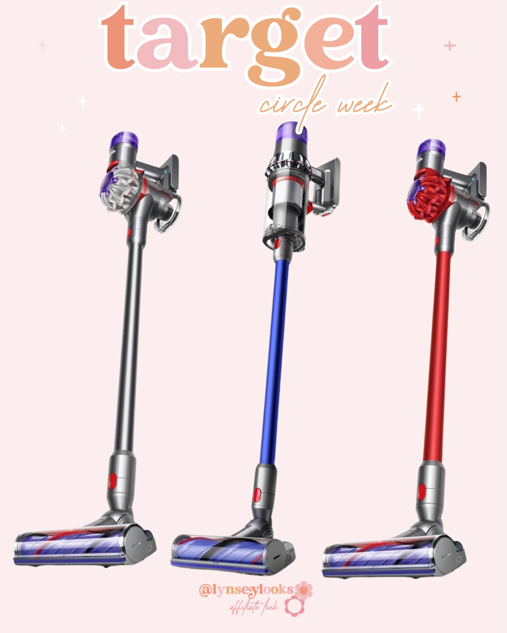 Target Circle Week 🎯❤️ - Save Over $100 on these Dyson Vaccums! 

Target | Target Circle Week | Vaccum | Dyson | Spring Cleaning | Home Clean 

#LTKhome #LTKxTarget #LTKsalealert