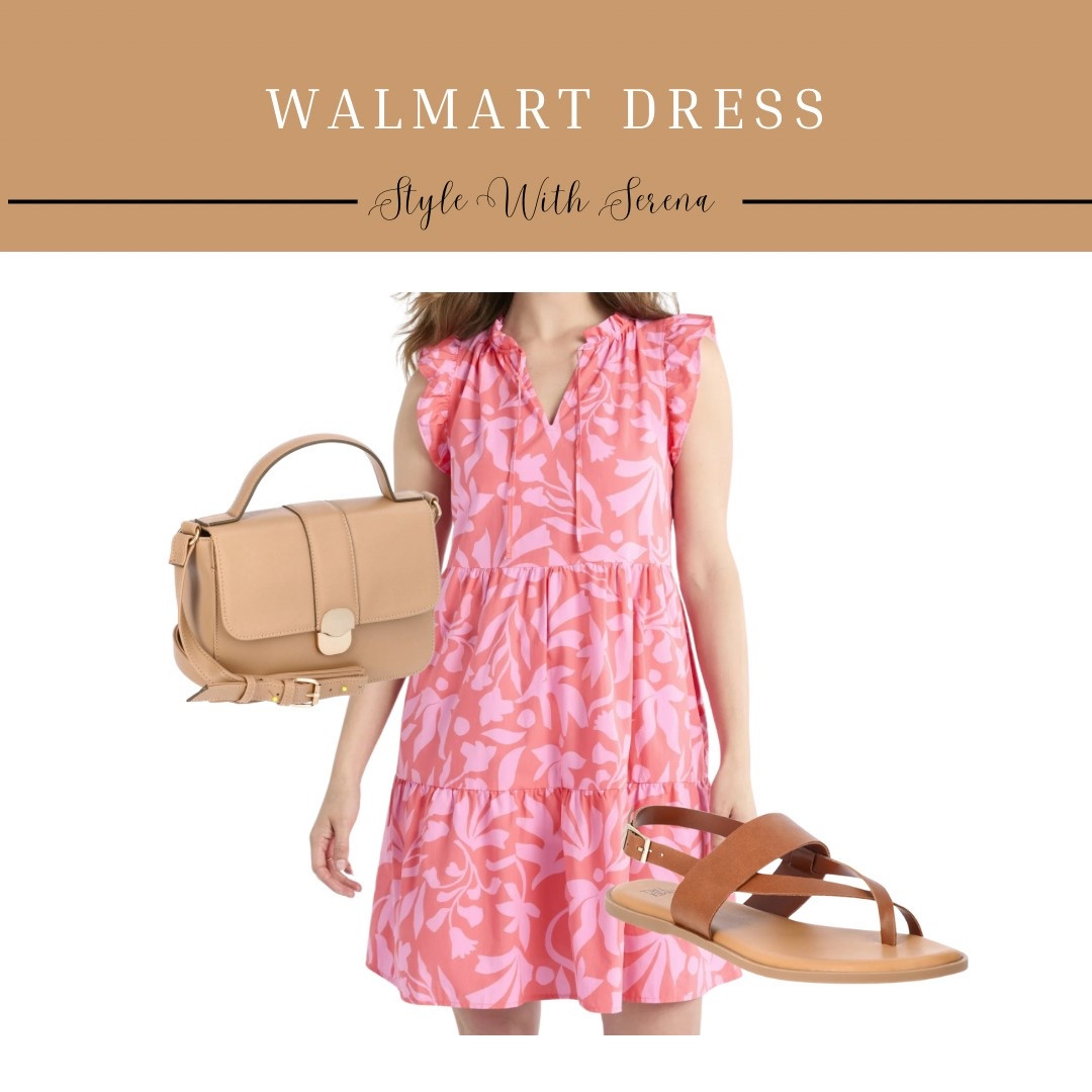 Walmart dress, Walmart fashion, spring fashion, sandals, handbag 

#LTKFindsUnder50 #LTKStyleTip #LTKItBag