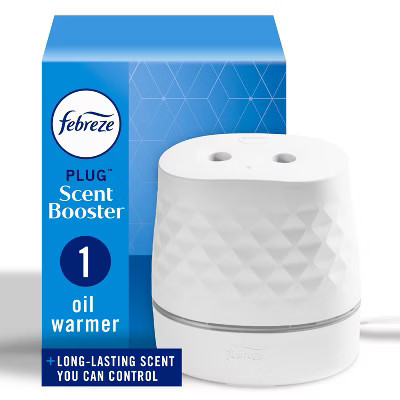 Febreze Scent Booster Air Freshener Plug: 50-Day Duration, Electric Holder, White | Target