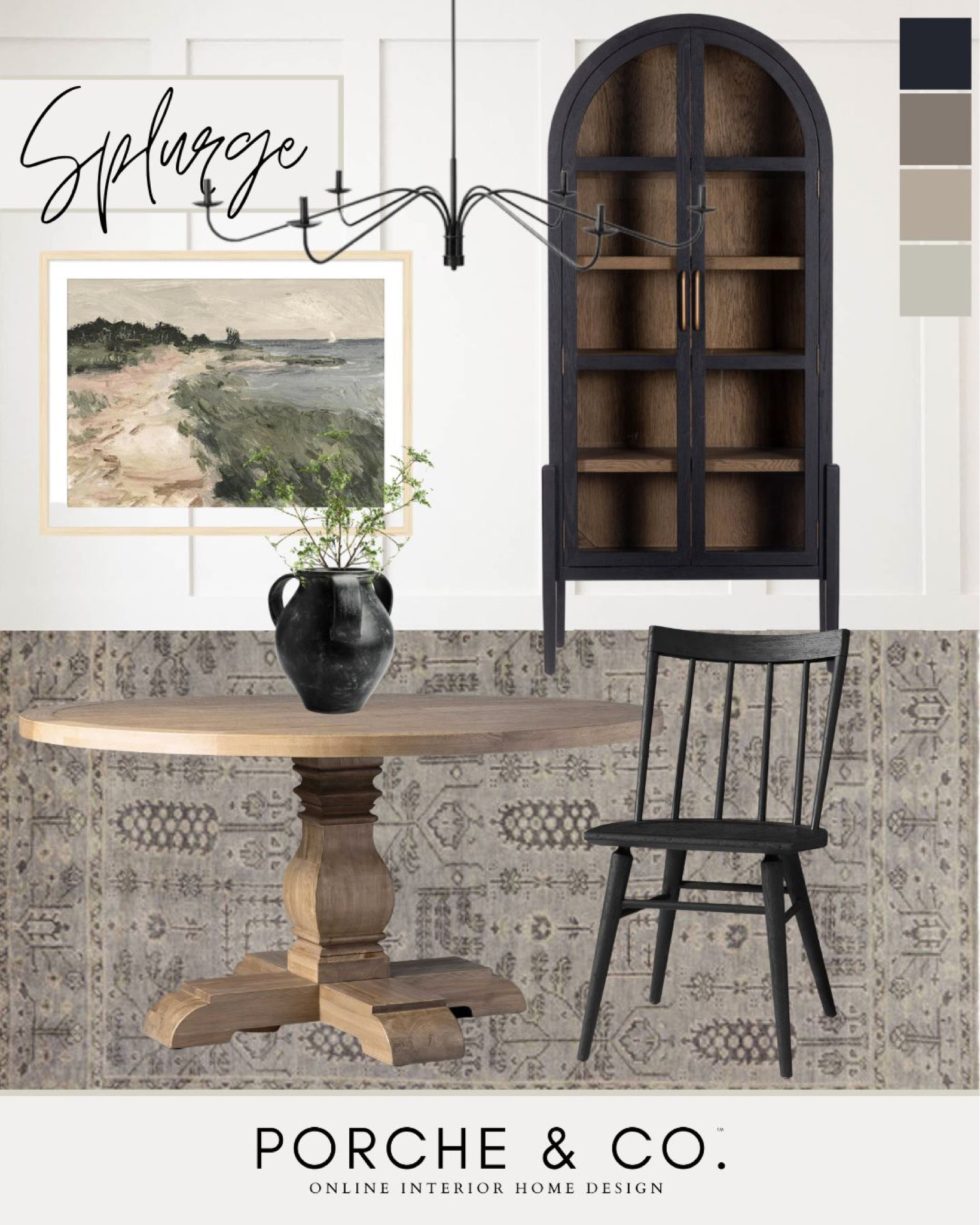 Save vs splurge 
Modern classic dining room 
#visionboard #moodboard #porcheandco

#LTKstyletip #LTKhome #LTKFind