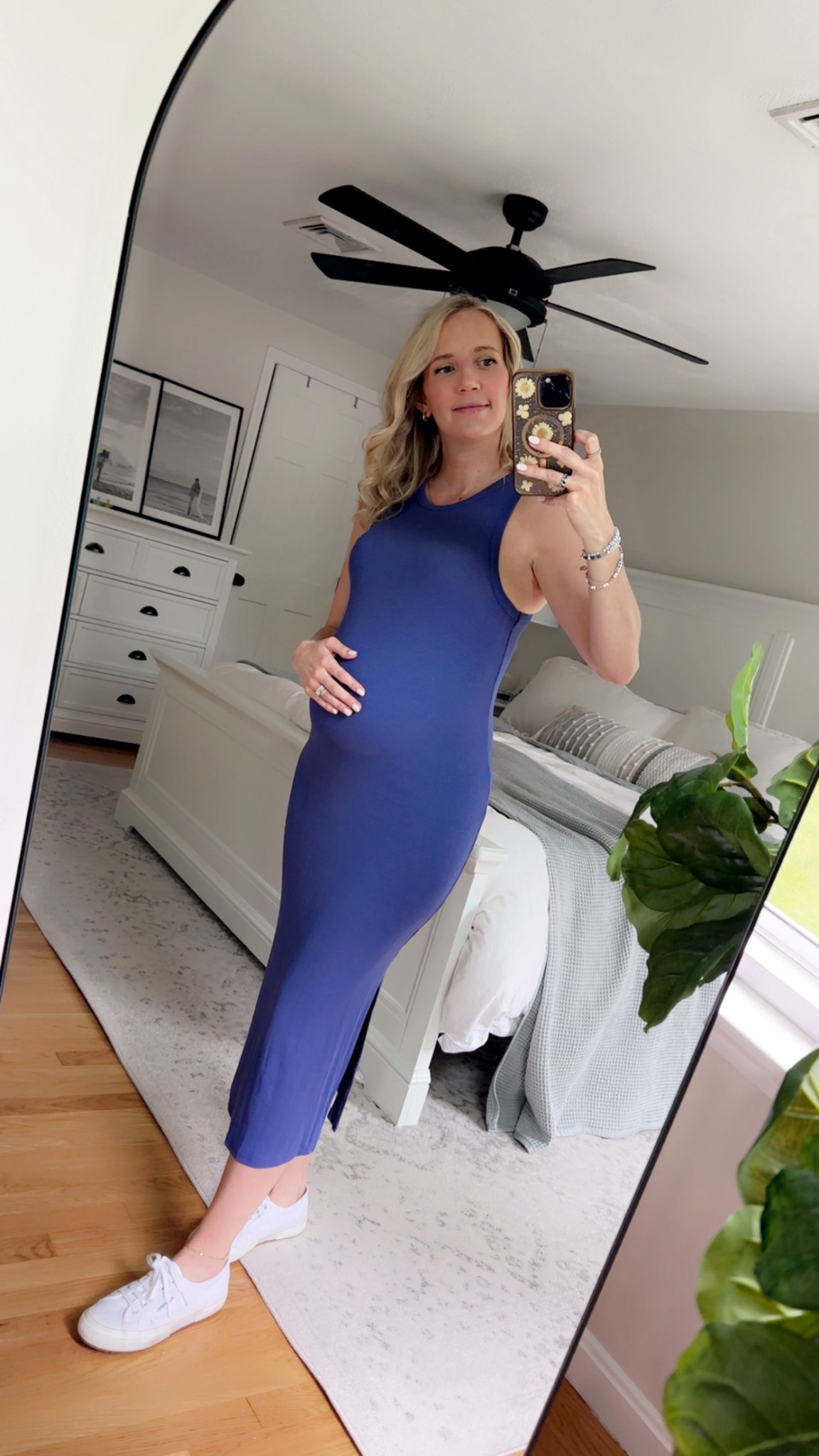 Maternity dress for casual wear or more formal. Perfect for a summer cookout, Memorial Day weekend, baby shower, or whatever else :) 

#LTKFamily #LTKFindsUnder100 #LTKBump