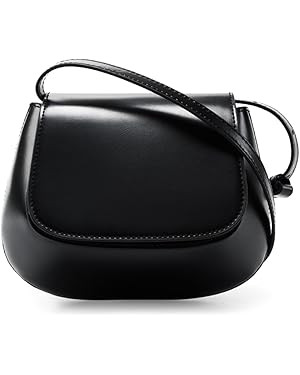 Crossbody Bags for Women Trendy Shoulder Purse Genuine Leather Bag with Adjustable Strap | Amazon (US)