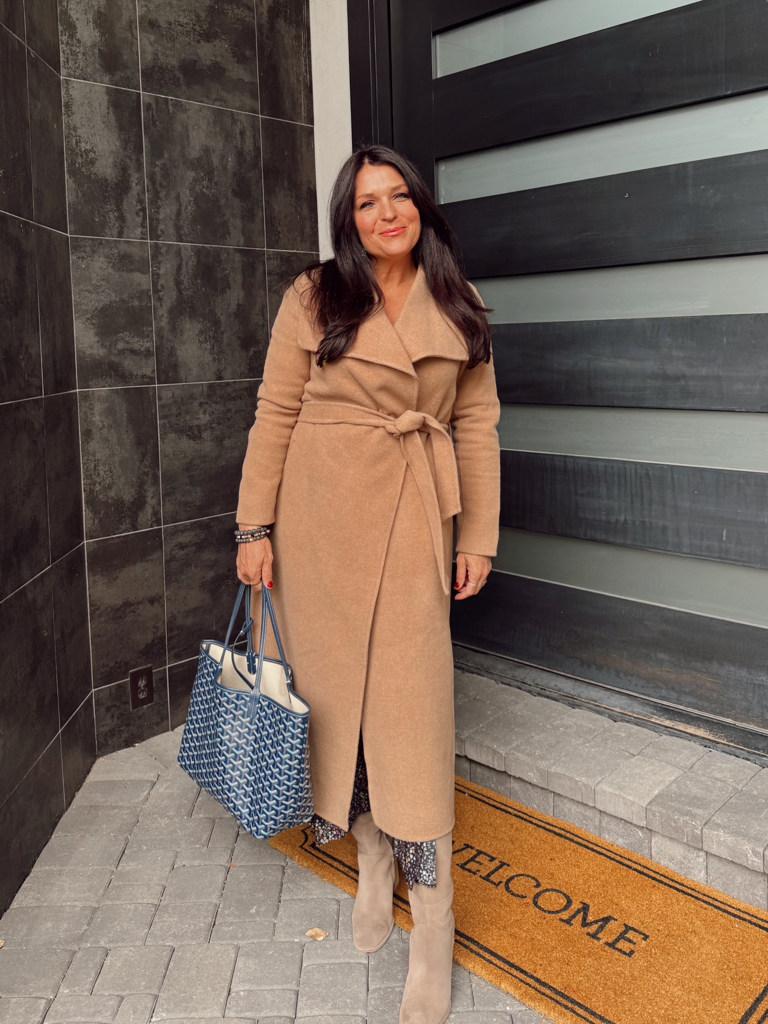 Long wrap coat 

#LTKOver40 #LTKootd