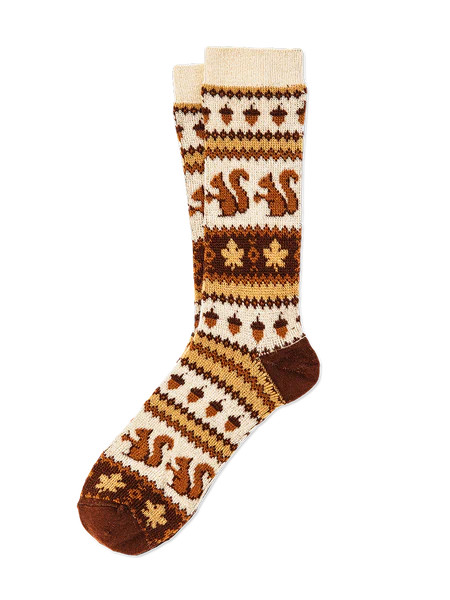 The Woodland Squirrel Socks | Kiel James Patrick