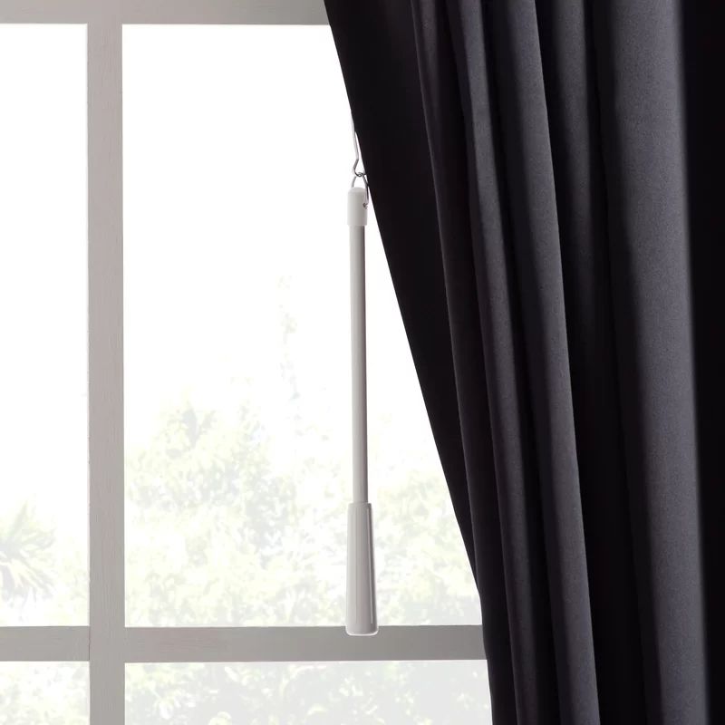 Wayfair Basics Solid Blackout Grommet Single Patio Curtain Panel | Wayfair North America