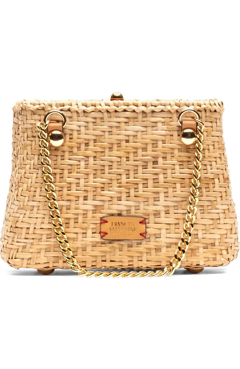 Butterscotch Wicker Basket Shoulder Bag | Nordstrom