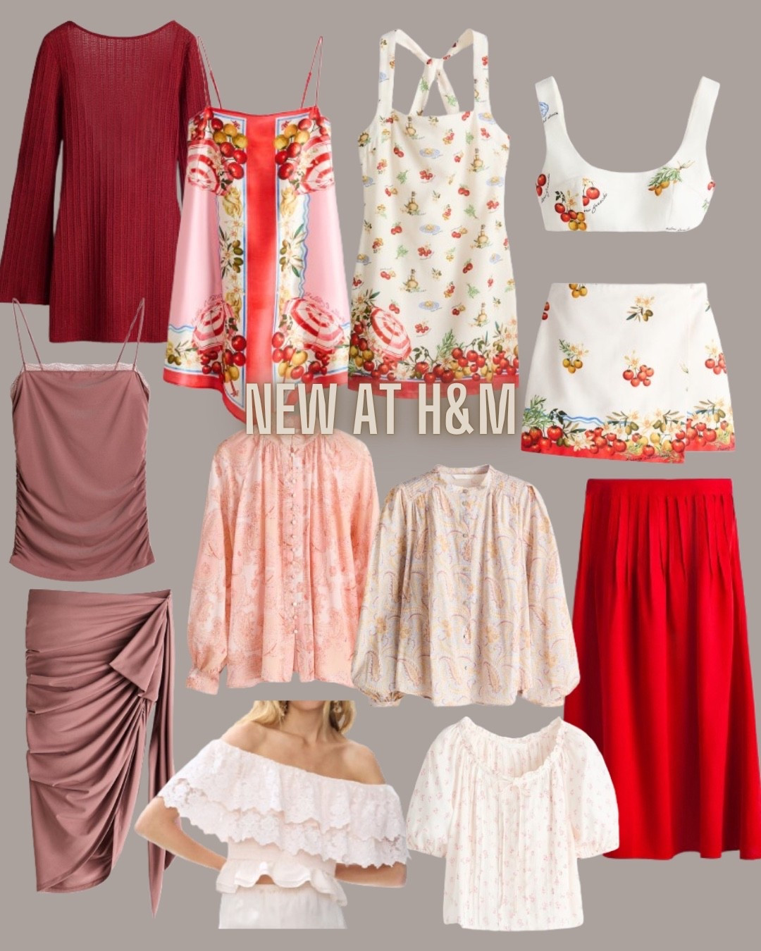 H&M fashion
Summer fashion
Matching set
Resort wear
