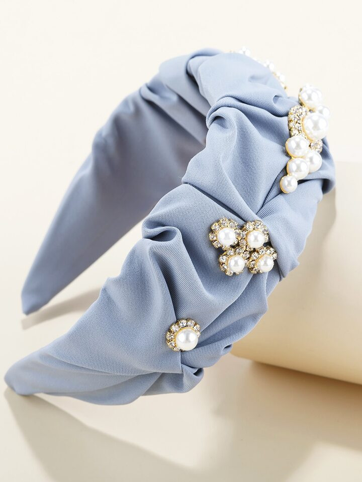 Faux Pearl Decor Hair Hoop | SHEIN