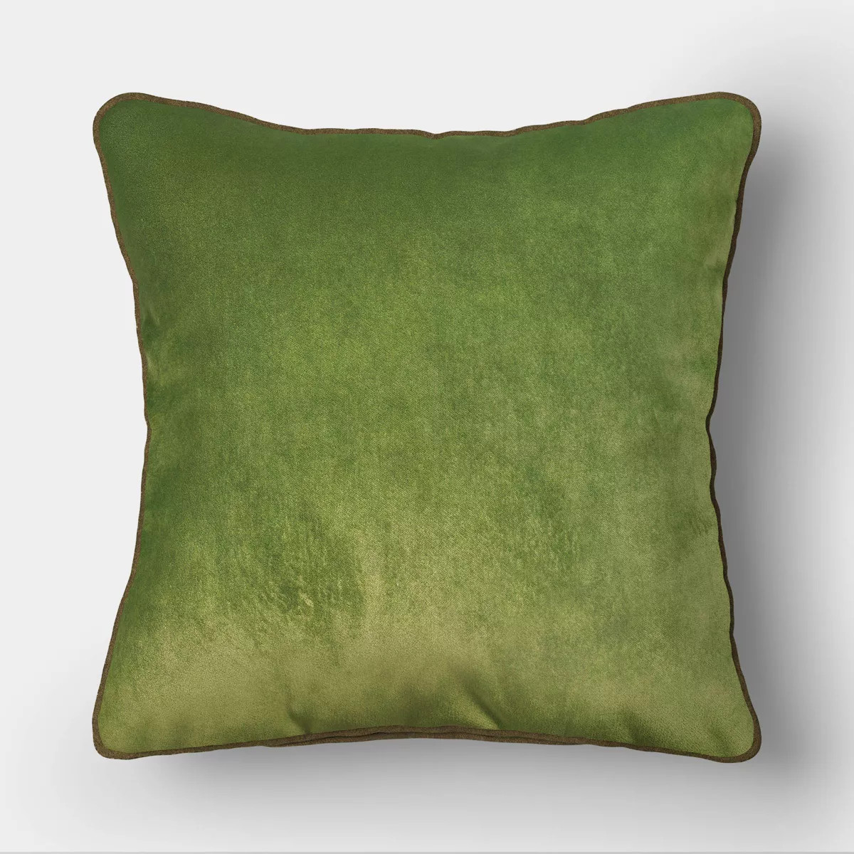 18"x18" Reversible Velvet Pillow Green/Dark Green - Threshold™ | Target