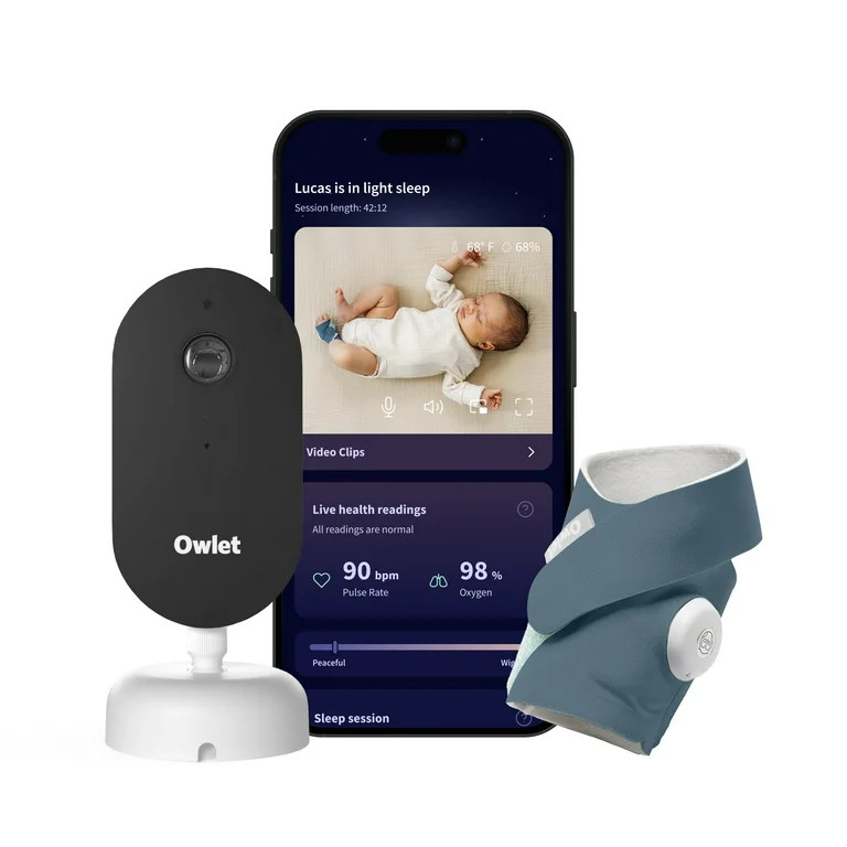 Owlet Dream Duo\u2122 (Gen 3) Smart Baby Monitor System | Oxygen & Pulse Rate Tracking + 2K HD Vi... | Walmart (US)