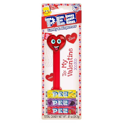 Pez Valentine's Dispenser - 0.87oz (Packaging May Vary) | Target