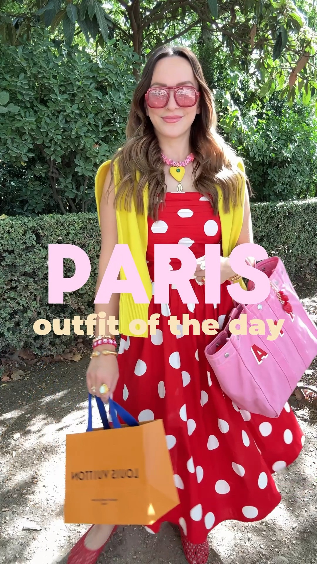 Paris outfit of the day, Paris outfit idea, polka dot dress, Alex Mill NY tote, travel outfit 

Wearing size 6 dress!

#LTKootd #LTKTravel #LTKdayinmylife