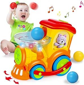 Crawling Baby Toys 6 to 12 Months Musical Train Infant Toys for Babies 3 6 8 9 10 18 Month Early ... | Amazon (US)
