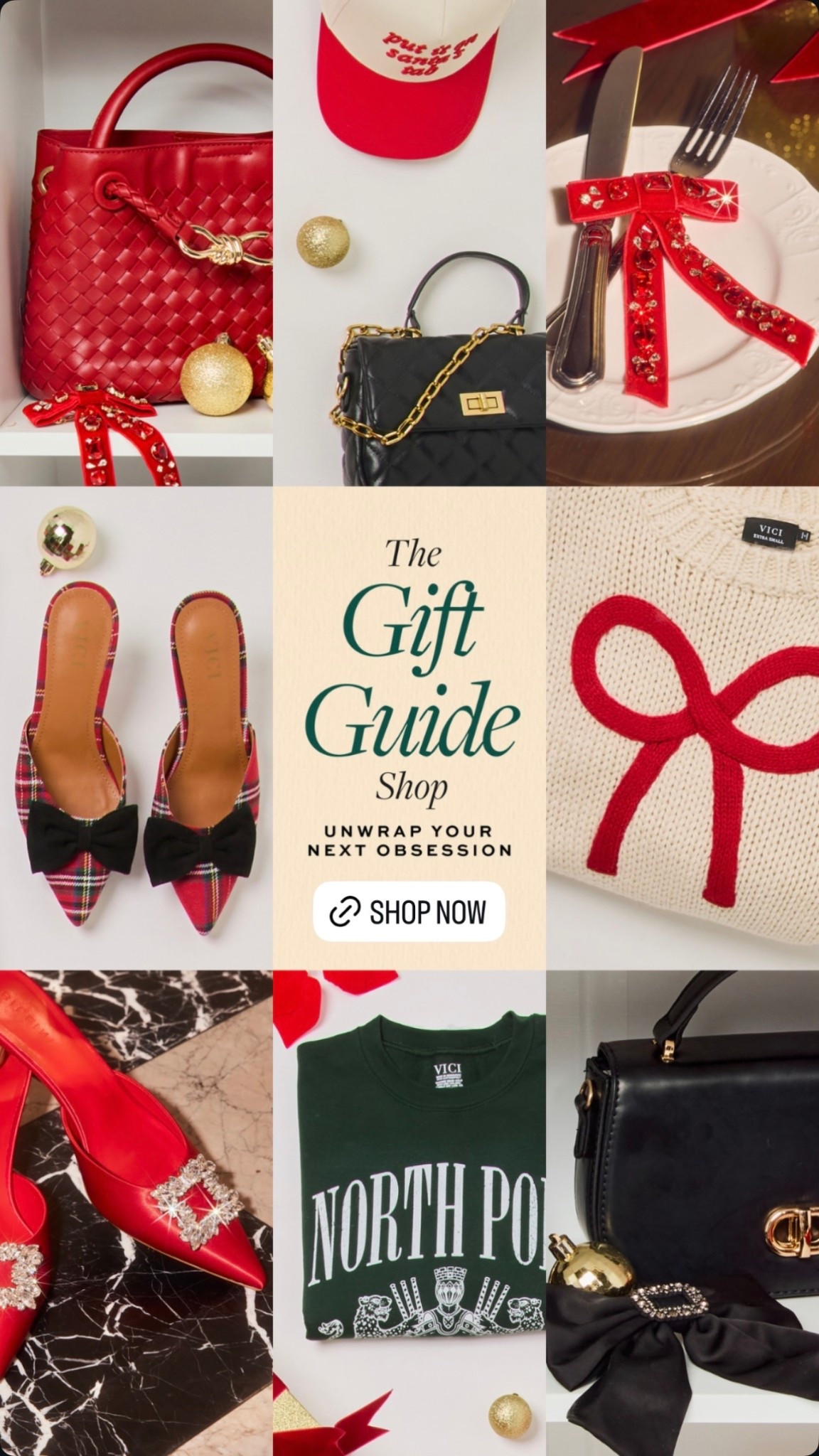 Holiday accessories from Vici
use code AGGISAVE30 to save 30%

#holiday #gift #accesories #christmas #red #green #giftidea #vici #plaid 

#LTKHoliday #LTKGiftGuide #LTKParties