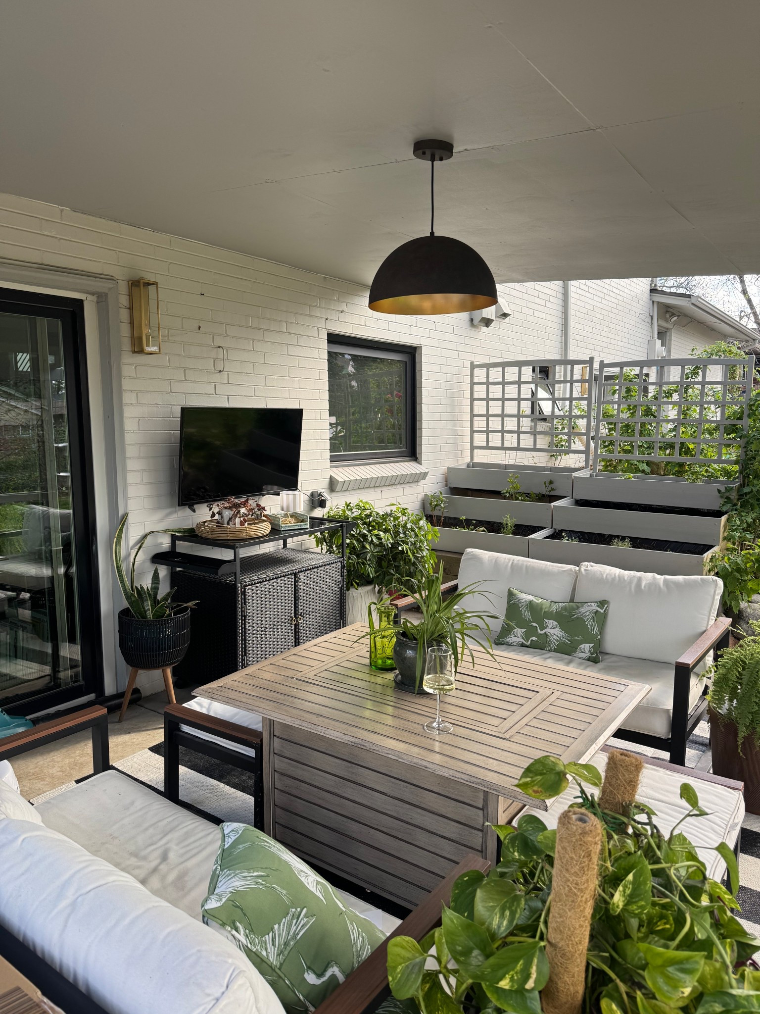 Patio season perfection. 🌱

#patio #furniture #firepit #gooutside #home #patiodexor

#LTKSeasonal #LTKSaleAlert #LTKHome