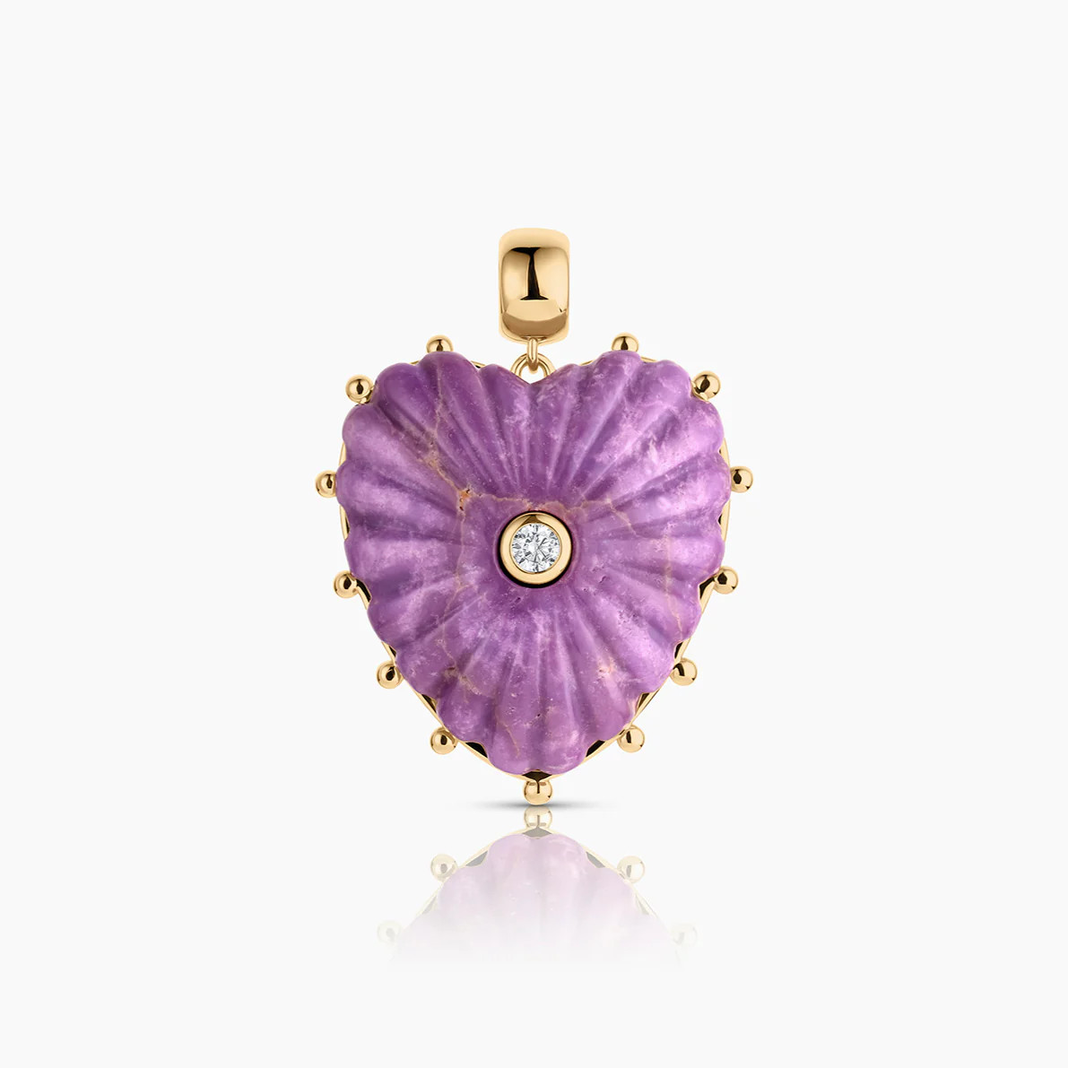 Malene Purple Mica Bail | Thatch