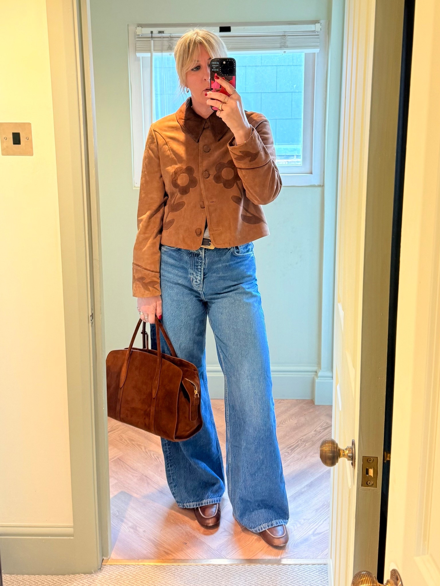 Love this Rixo suede jacket that I coveted for over a year 

#LTKover50style #LTKspring #LTKuk