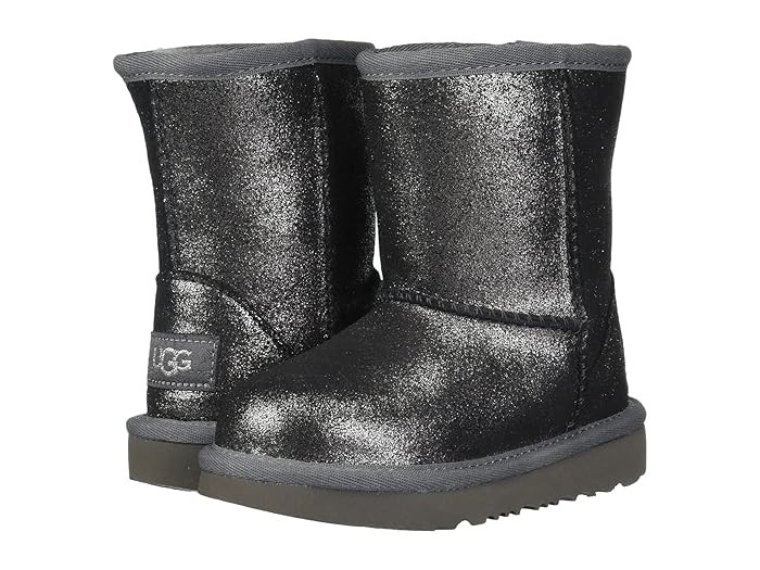 UGG Kids Classic II Metallic Glitter (Toddler/Little Kid) | Zappos