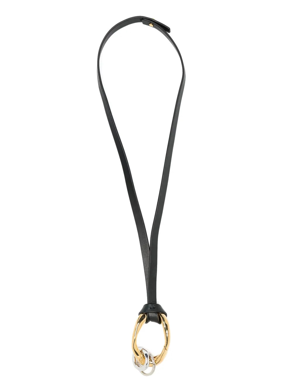 oversize-pendant leather chocker | Farfetch Global