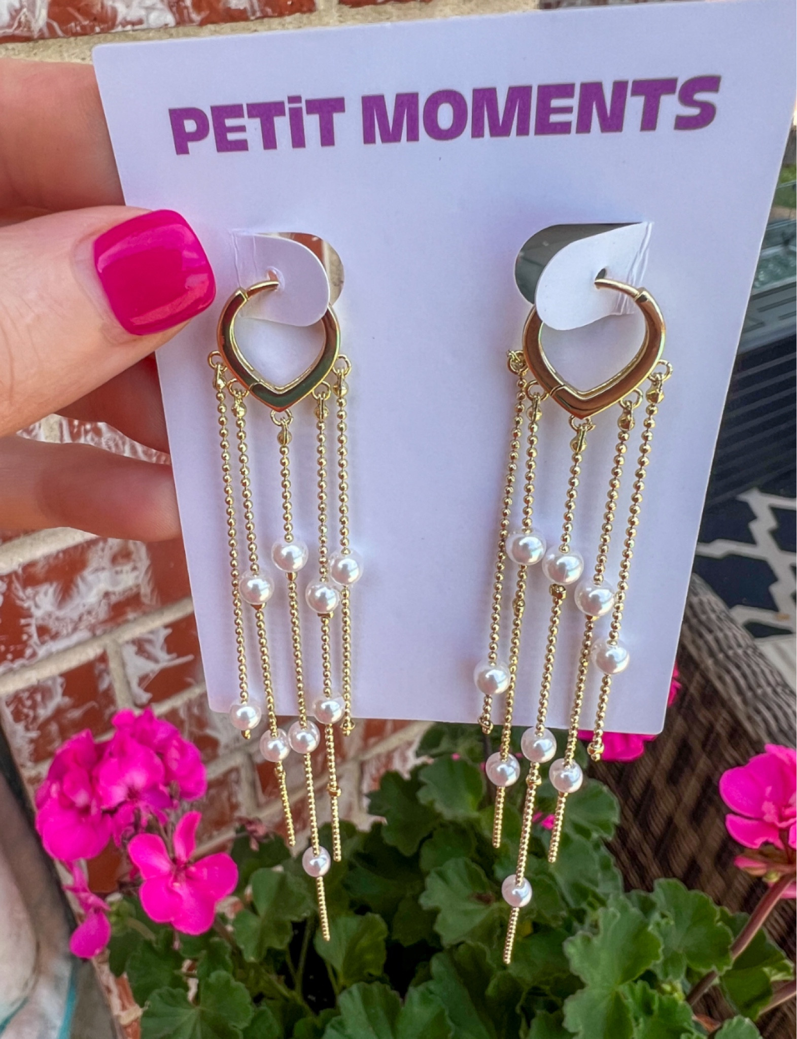 Revolve earrings.  

#LTKfindsunder50 #LTKover40