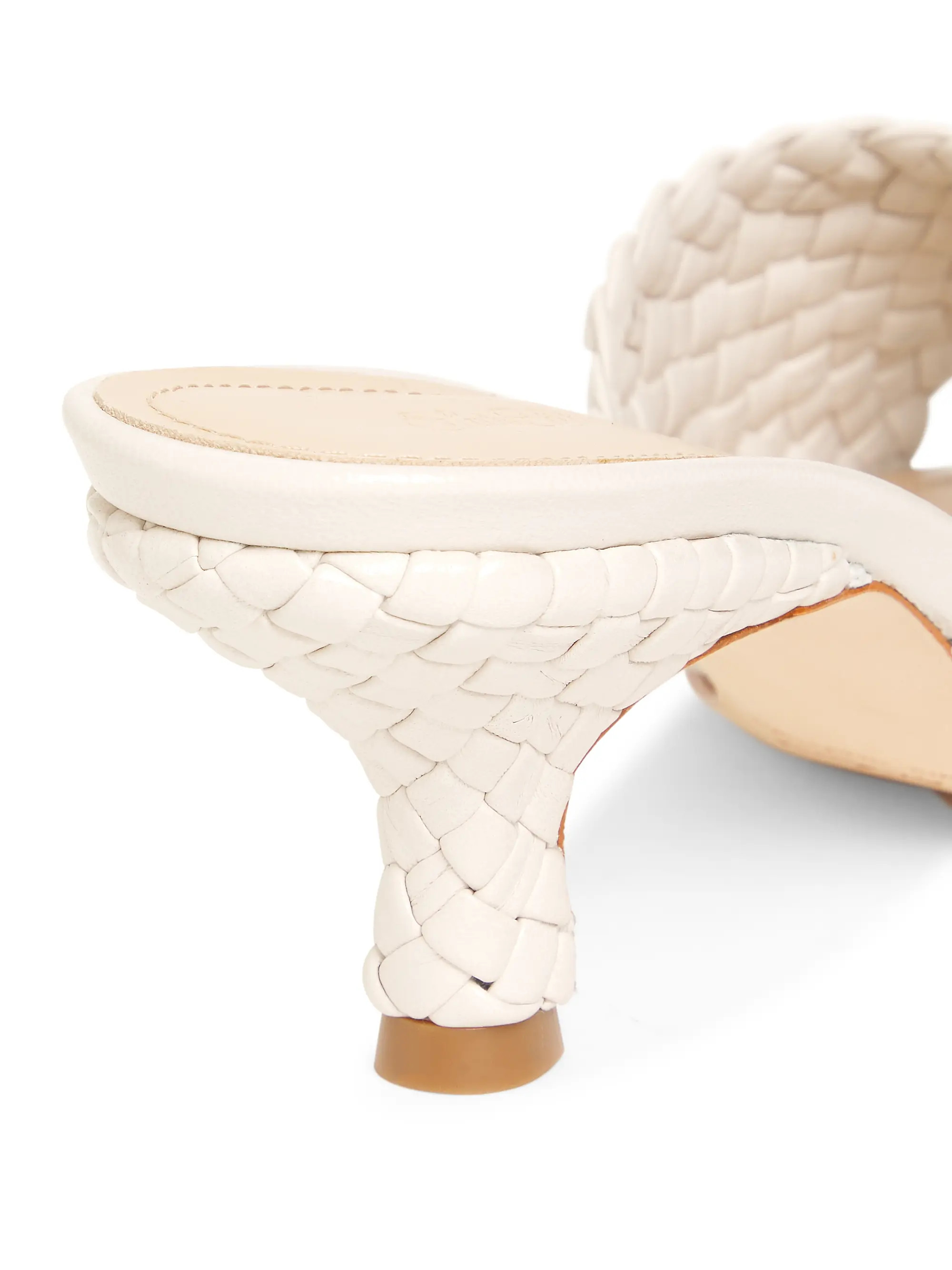 Deluxe 60MM Nappa Leather Mules | Saks Fifth Avenue