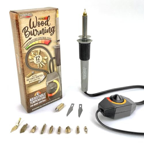 ArtSkills Wood Burning Tool Kit 16 Piece Adjustable Temp Wood Burning Pen | Amazon (US)