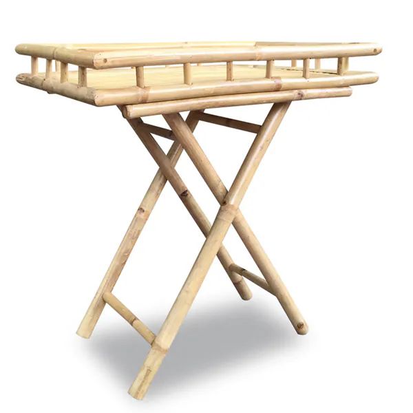 Bamboo Tray with Folding Legs | Bed Bath & Beyond