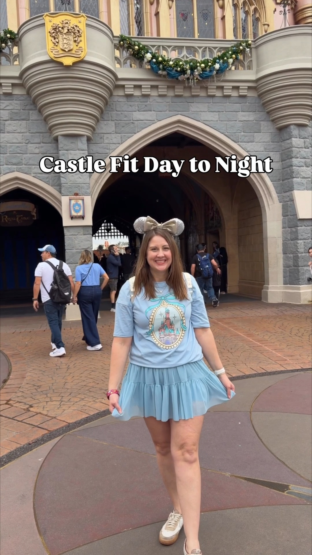 Castle days call for outfits that can keep up from day ✨ to night 🌙🏰 I styled the cutest affordable tee with a pretty ballerina skirt for daytime magic, then swapped in the most adorable Cinderella-inspired sweatshirt once the sun went down 💙✨

Easy, comfy, and still so cute — perfect for castle photos, fireworks, and everything in between 🎆 Shop all the pieces on my LTK and recreate this magical day-to-night look ✨

#LTKStyle #LTKDisney #LTKFamily #DisneyStyle #CastleStyle #DisneyFit #DayToNightLook #BallerinaSkirt #DisneyOutfits #MagicalStyle

#LTKMidsize #LTKootd #LTKTravel