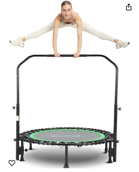 Have you jumped on the rebounding craze? I have, and I am absolutely loving the health benefits I am receiving I did a lot of research before choosing this particular brand, but don’t take my word for it read up for yourselves and do your own research.

#gymquipment #AtHomeGym #PhysicalFitness #Rebounder #Trampoline #hiitworkout #FitnessEquipment

#LTKfindsunder100 #LTKfitness #LTKfamily