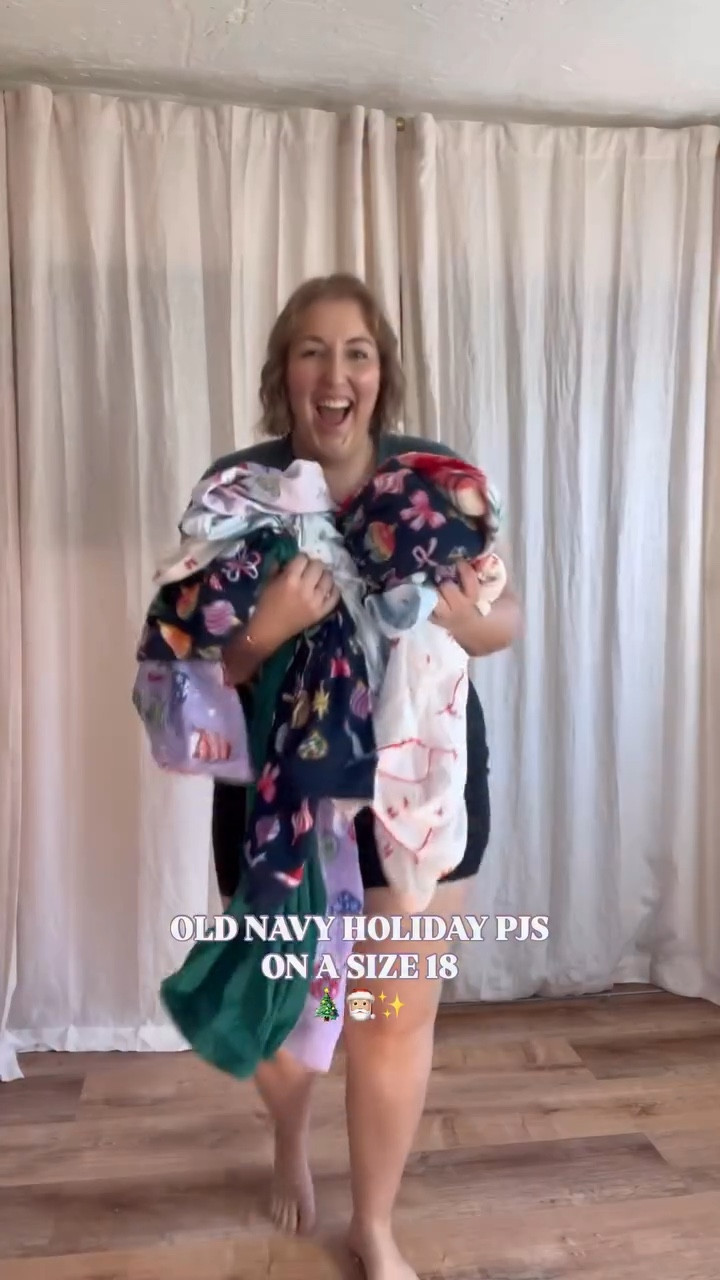 Old Navy Holiday pjs for the whole family! So many cute styles this year ranging from kids to adults up to 4X! I’m wearing XL in everything as a size 18🎄🎅🏼 

#LTKHoliday #LTKPlusSize #LTKSeasonal