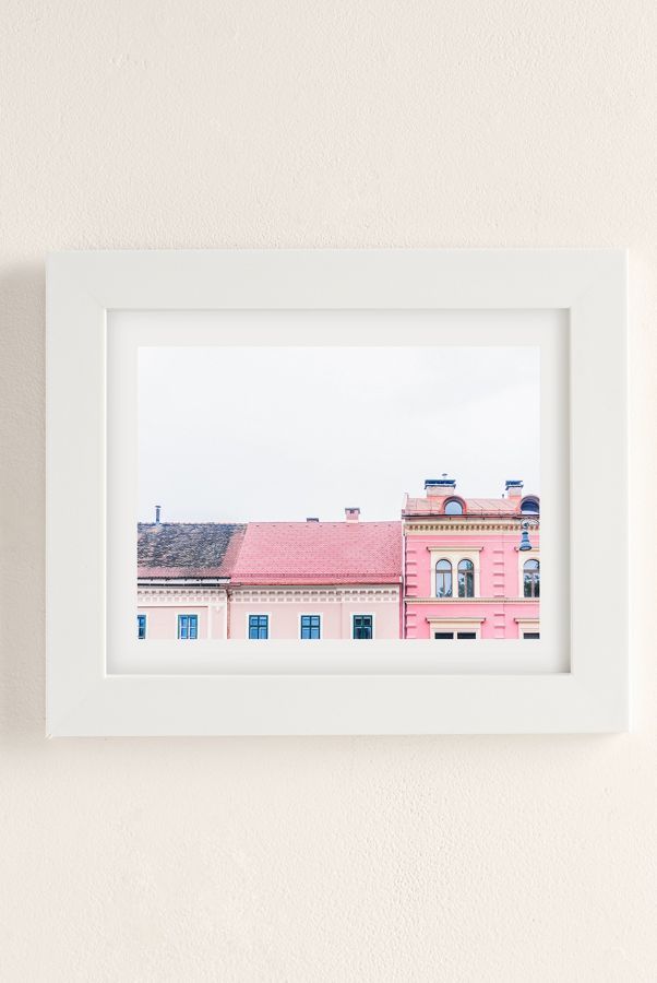Kimberley Dhollander Dreamy Houses Art Print | Urban Outfitters (US and RoW)