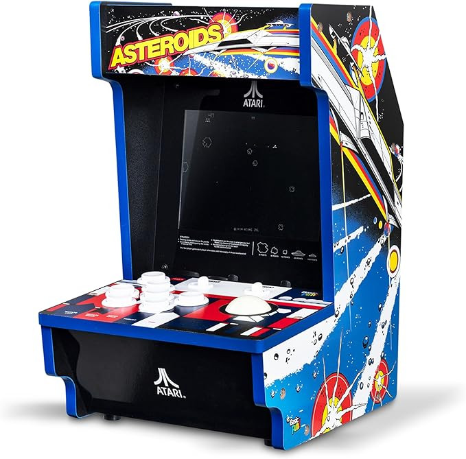 Arcade Classics - Atari Asteroids Counter Series Game Machine, 5 Games, 8" Liquid Crystal Screen ... | Amazon (US)