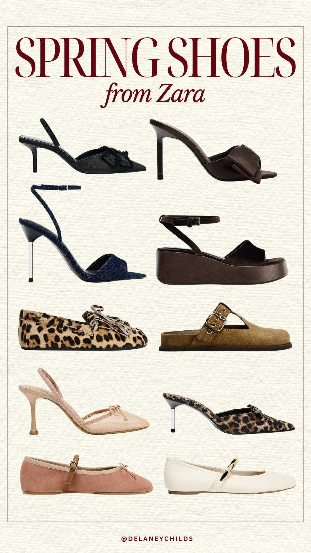Spring shoes from Zara 

 #LTKSeasonal #LTKFindsUnder100 #LTKStyleTip