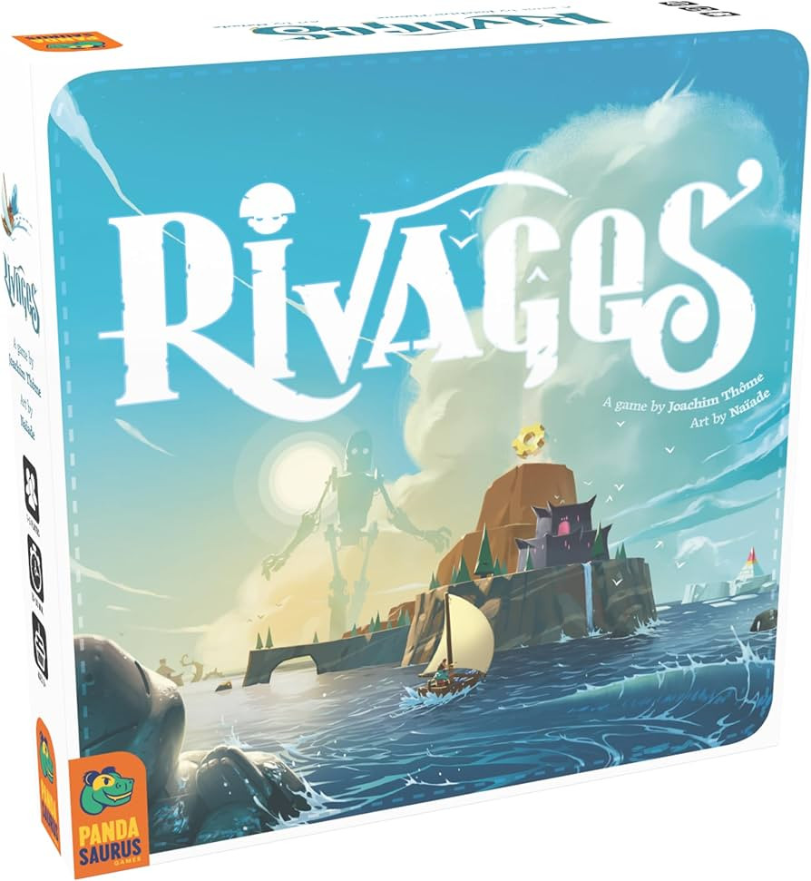 Rivages Board Game - Explore Mythical Islands & Uncover Ancient Relics! Strategic Flip-and-Write ... | Amazon (US)
