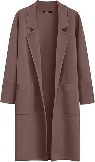 LILLUSORY Women's Long Dressy Cardigan Sweaters Fall Oversized Cozy Jacket Outfits 2025 Date Nigh... | Amazon (US)