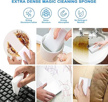 10Pack Melamine Sponges for Multi-Purpose Cleaning - Tough, Durable Magic Sponge Erasers for Use ... | Amazon (US)