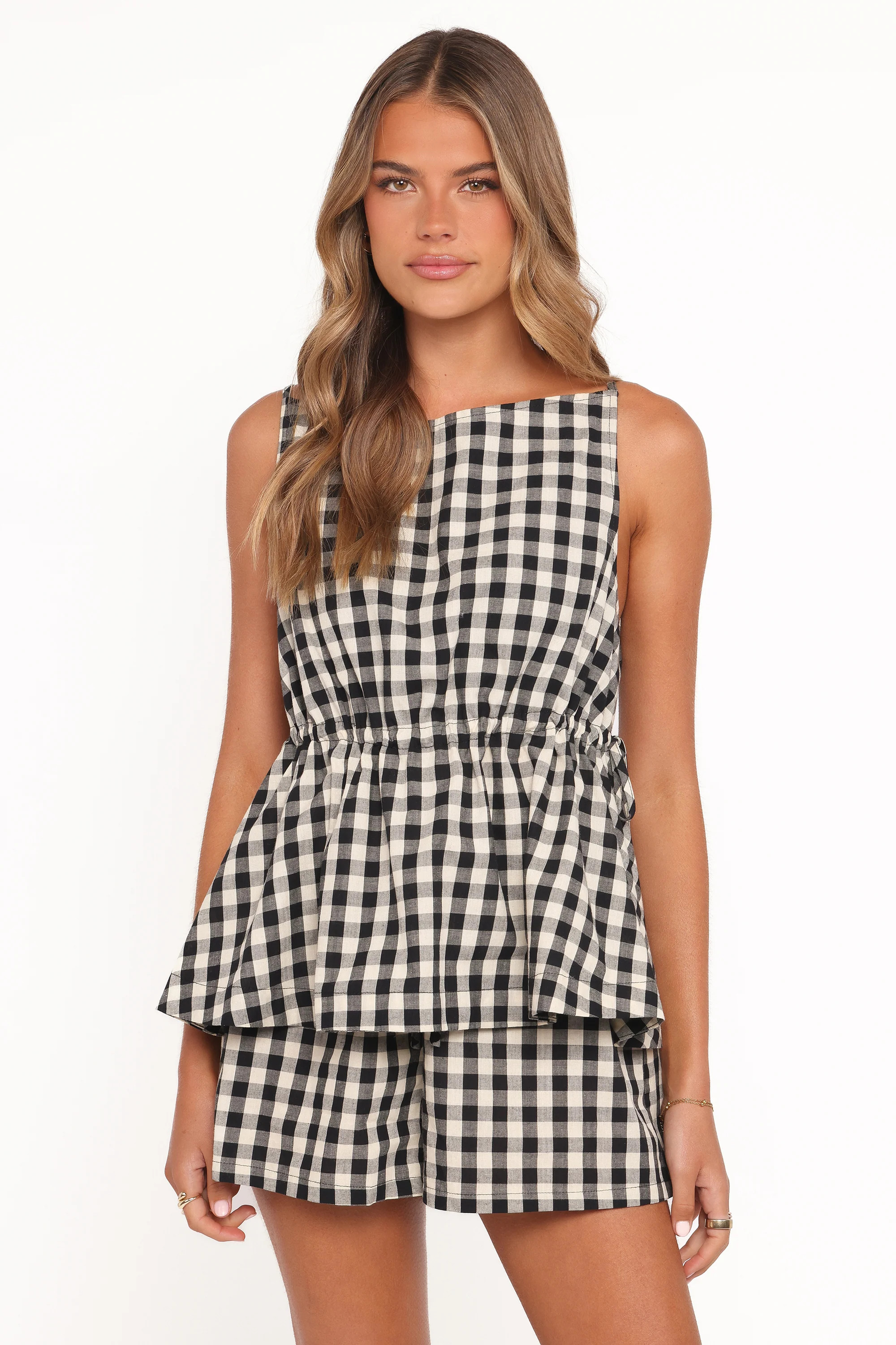 Rory Top - Black Gingham | Petal & Pup (US)