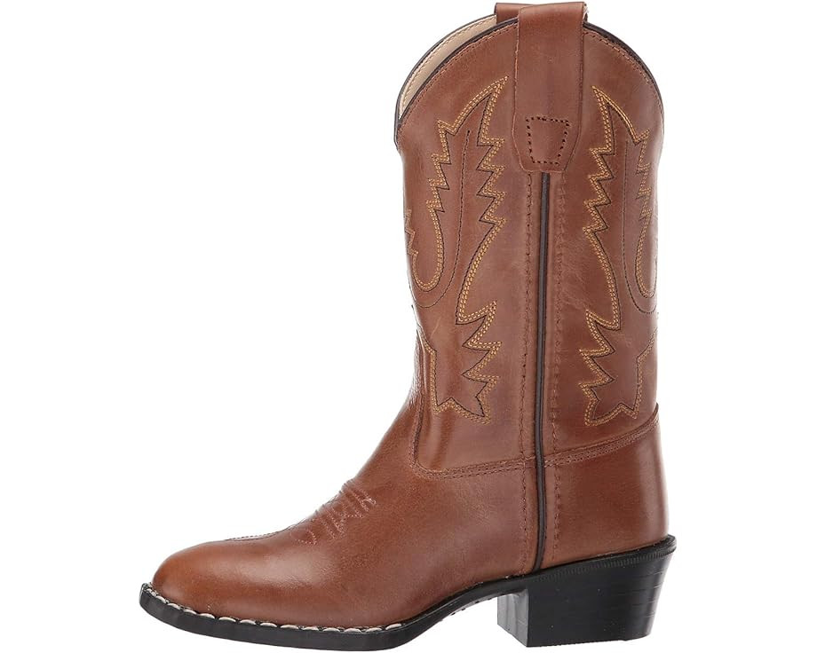 Old West Kids Boots Round Toe Western Boot (Toddler/Little Kid) | Zappos