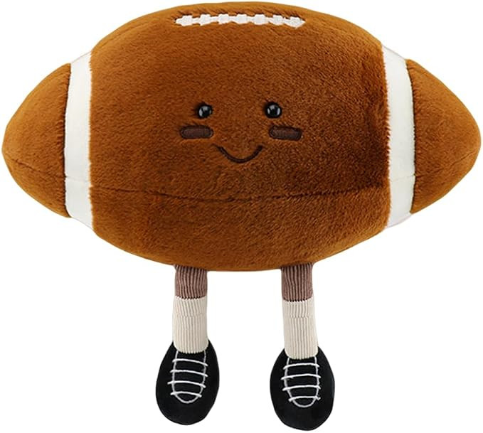 13 inch Stuffed Sports Balls Toy Creative Football Doll Fun Cute Plush Doll Toy Plush Stuffed Sph... | Amazon (US)