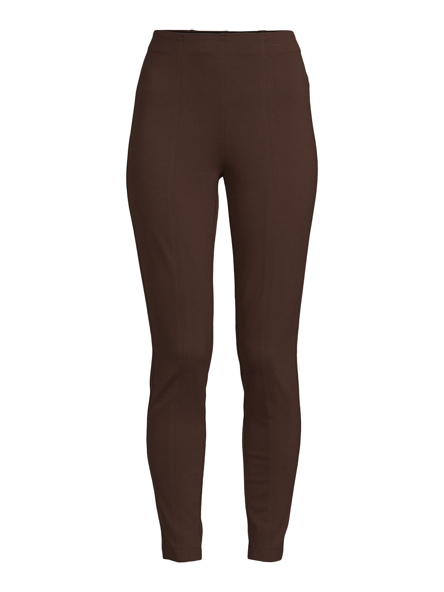 Time and Tru Women's Skinny Ponte Pants, 28” Inseam for Regular, Sizes XS-XXL | Walmart (US)