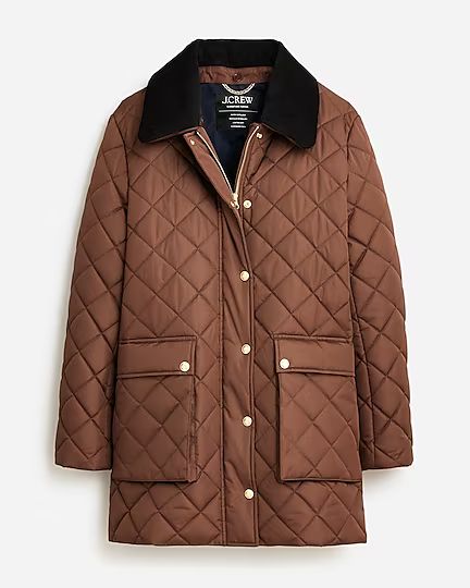 Tall heritage quilted Barn Jacket™ with PrimaLoft® | J.Crew US